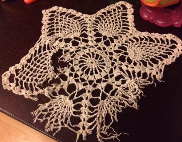 my dog ate my doily